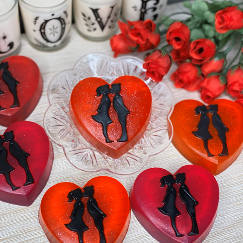 Romantic Heart Handmade Soap