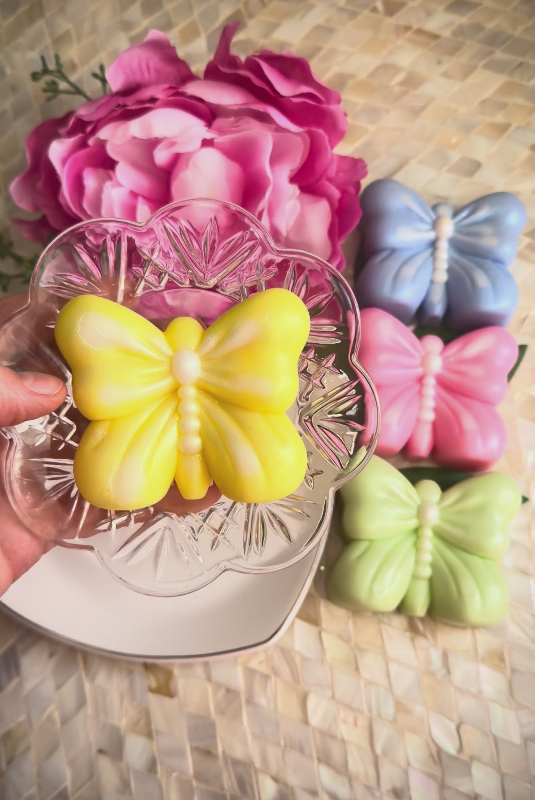 Handmade Butterfly Soap Favor (Gift-Ready)